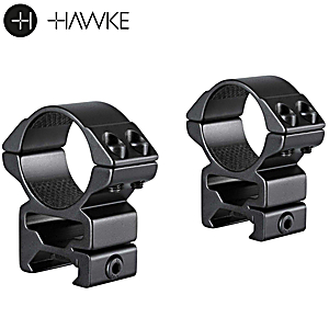 Hawke Montage 2Pcs 30mm Weaver Haut