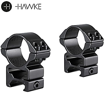 Hawke Montage 2Pcs 30mm Weaver Haut