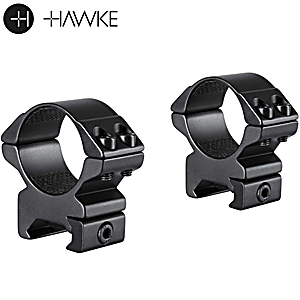 Hawke Montage 2Pcs 30mm Weaver Moyen