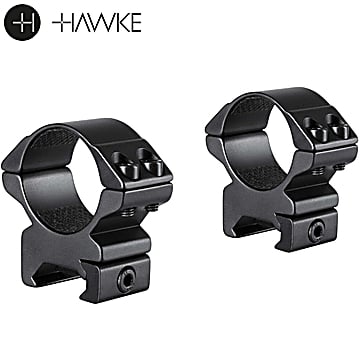 Hawke Monturas 2 Pcs 30mm Weaver Media