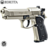 Pistolet Plomb CO2 Beretta M92 FS Finition en Nickel