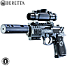 Pistola Balines CO2 Beretta M92 FS FULL METAL XX-TREME