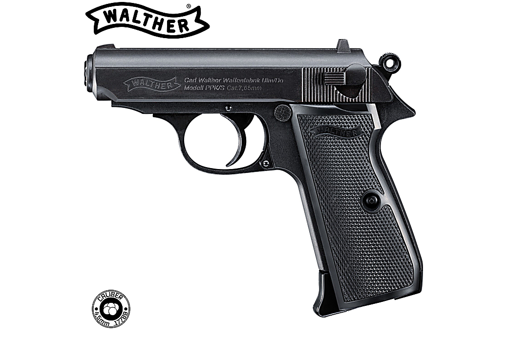 CO2 Air Pistol Walther PPK/S Blowback