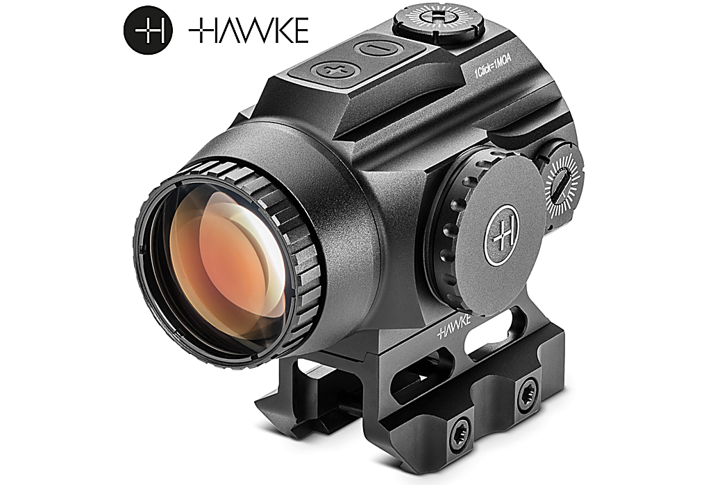 Lunette de Tir Red Dot Hawke Prism Sight 1X15 (4MOA) Speed Dot