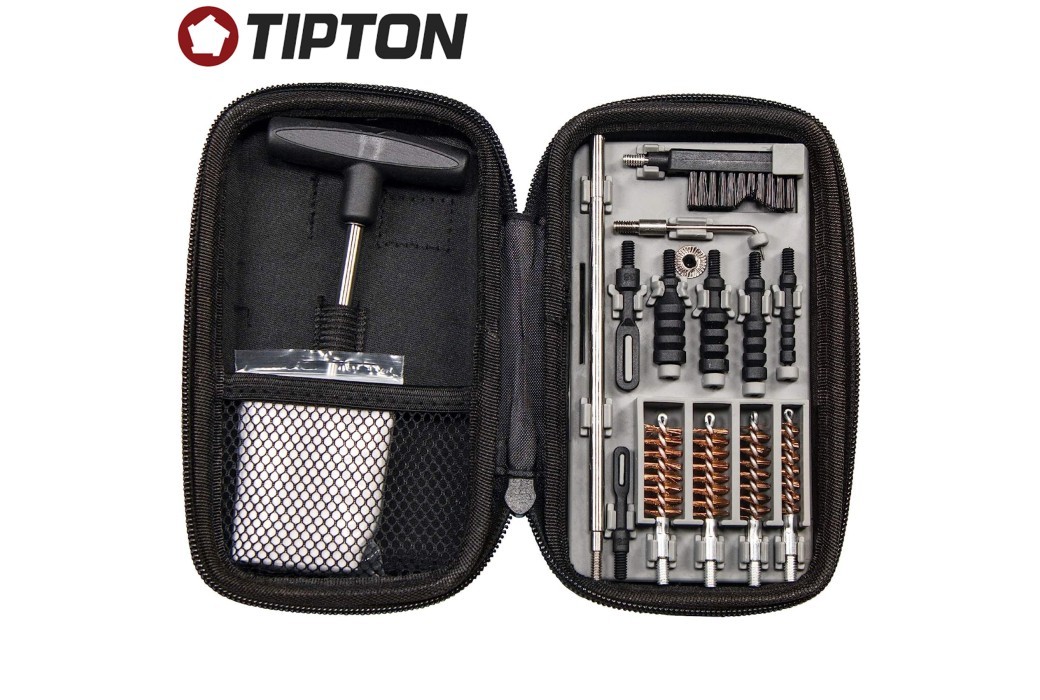 Kit de limpeza compacto para pistolas Tipton