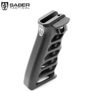 Saber Tactical AR Style Grip with Ambidextrous Thumb Rest