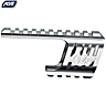 ASG Support de rail CNC sur mesure pour DW 715 silver