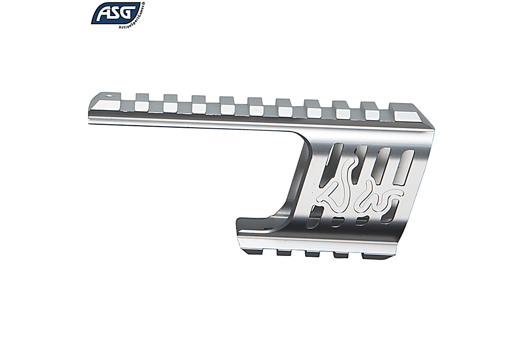 ASG Support de rail CNC sur mesure pour DW 715 silver