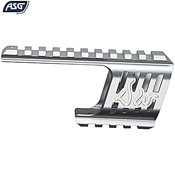 ASG Support de rail CNC sur mesure pour DW 715 silver