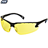 Lunettes de protection ASG à verres jaunes pour le tir, avec branches réglables