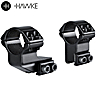 Hawke Tactical Ring Mounts 1" 2PC 9-11mm (3⁄8”) Dovetail Extra High