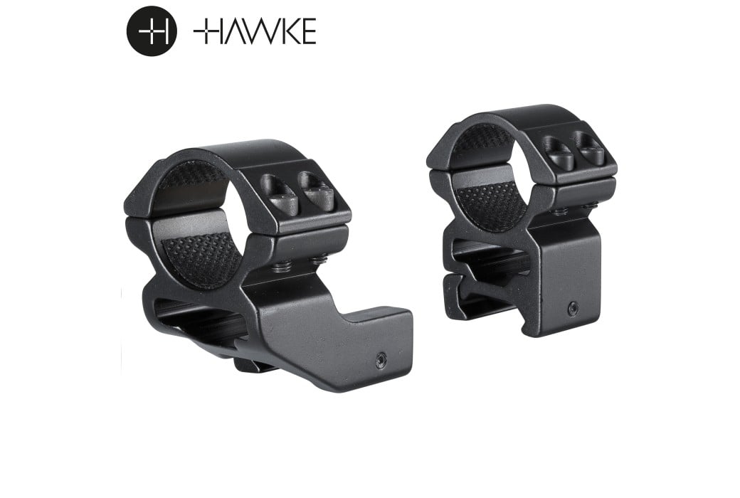 Hawke Montage Weaver 25mm Reachforward 1" 2Pcs Haut