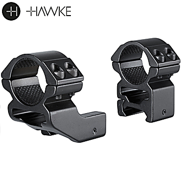 Hawke Montage Weaver 25mm Reachforward 1" 2Pcs Haut