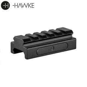 Hawke Adapteur 1Pc Picatinny à 0,5"/13 mm Picatinny