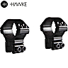 Hawke Tactical Ring Mounts 30mm 2PC 9-11mm Dovetail High