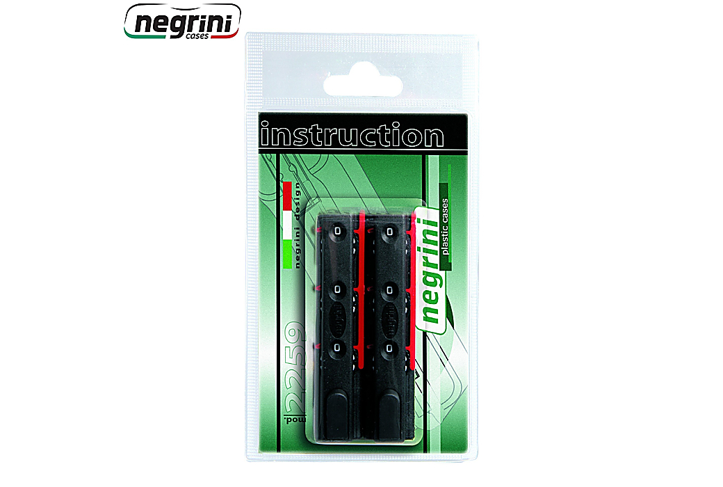 Kit de 2 serrures coulissantes à combinaison pour malettes Negrini