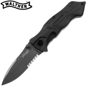 Walther Pocket Knife BTK3 Black TAC