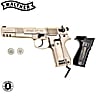 Pistola Balines CO2 Walther CP88 Competition Acabado en Níquel