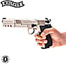 Pistola Balines CO2 Walther CP88 Competition Acabado en Níquel