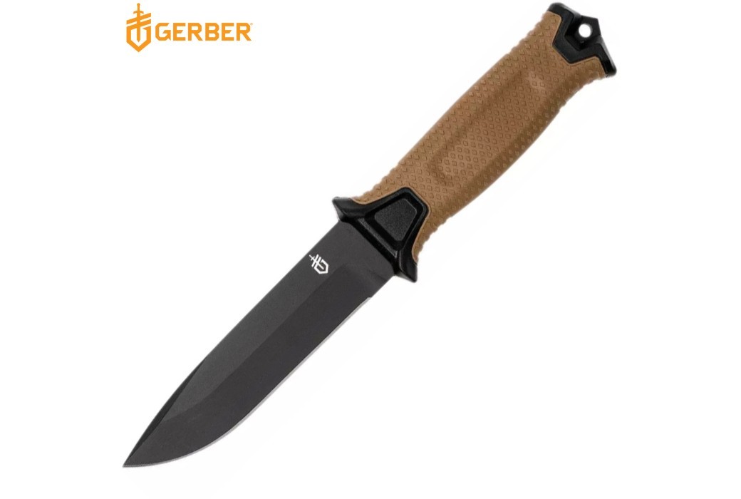 Gerber Knife Strongarm Blade with Smooth Edge Coyote