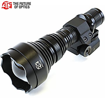 Lanterna Tactica ATN IR850 Pro Long-Range Iluminador de Infravermelhos