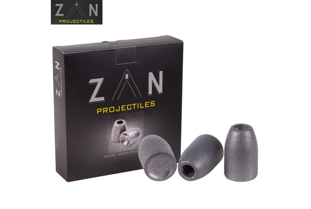 Balines Zan Projectiles Slug HP 25.50gr 200pcs 5.51mm (.217)