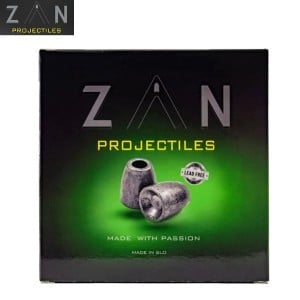 Air Gun Pellets Zan Projectiles HP Lead Free 22.00gr 100pcs 6.35mm (.250)