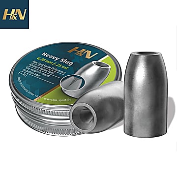 Air Gun Pellets H&N Slug HP Heavy 6.35mm (.249) 38gr 120pcs