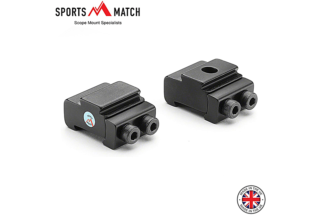 Sportsmatch Atp RB4 Montage 2Pc 15mm Dovetail 9.5mm Entièrement Réglable