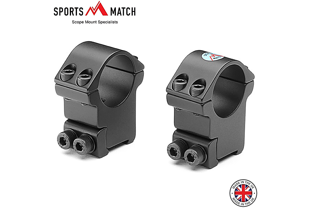 Sportsmatch HTO82 Two-Piece Mount 15mm CZ 52Z/FOX 30mm