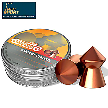 Balines H & N Excite Coppa-Spitzkugel 5.50mm (.22) 200PCS