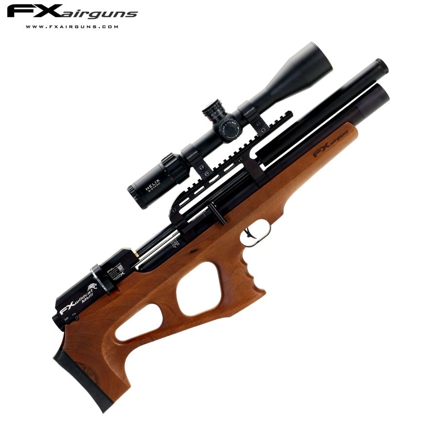 Comprar en linea Carabina PCP FX Wildcat MKIII Compact Walnut de marca FX  AIRGUNS • Tienda de Carabinas PCP FX Airguns • Mundilar Airguns