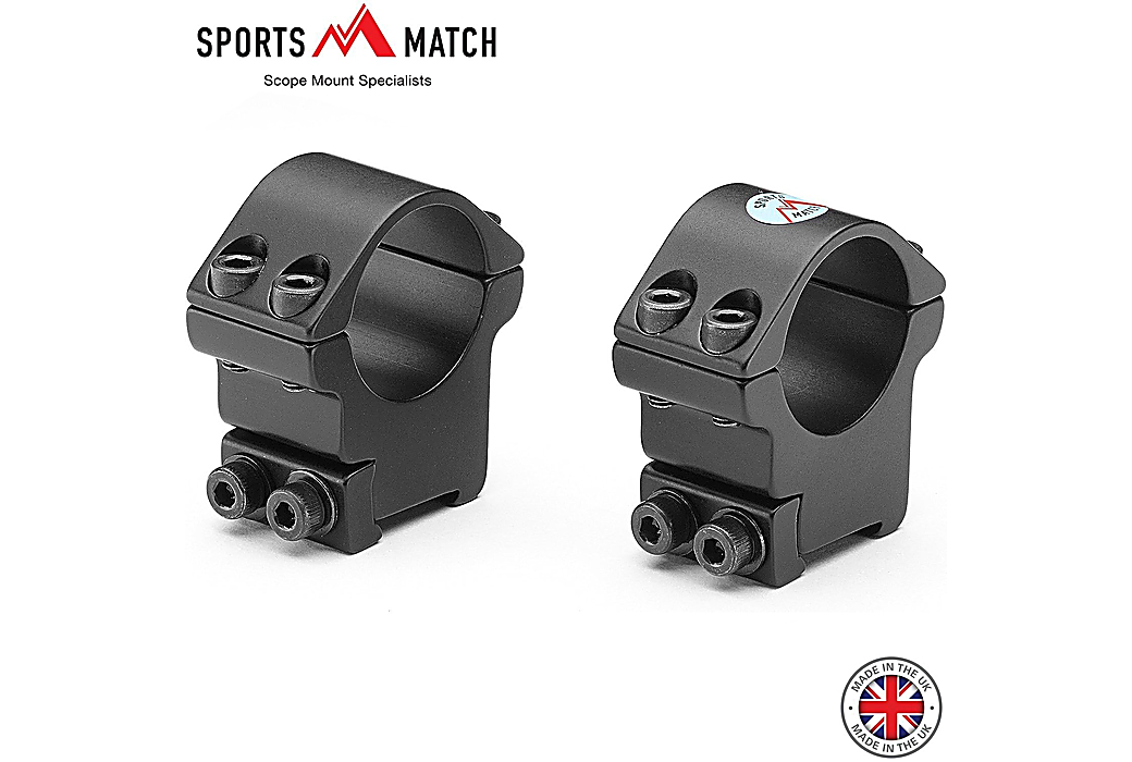 Sportsmatch TO49C Two-Piece Mount 15mm CZ/FOX 1"