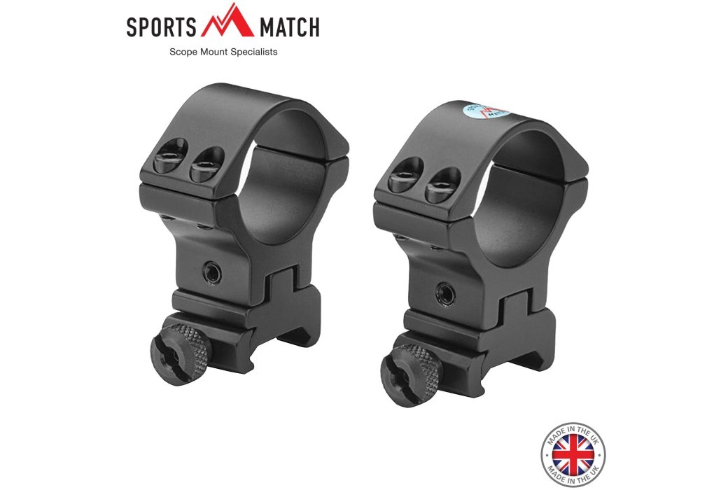 Sportsmatch ATP90 Montura 2Pc 30mm Weaver/Picatinny Totalmente Ajustable