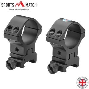 Sportsmatch ATP90 Montage 2Pc 30mm Weaver/Picatinny Entièrement Réglable