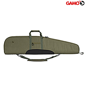 Bolsa para Carabina com Mira Gamo 120x27 foam Preta e Verde