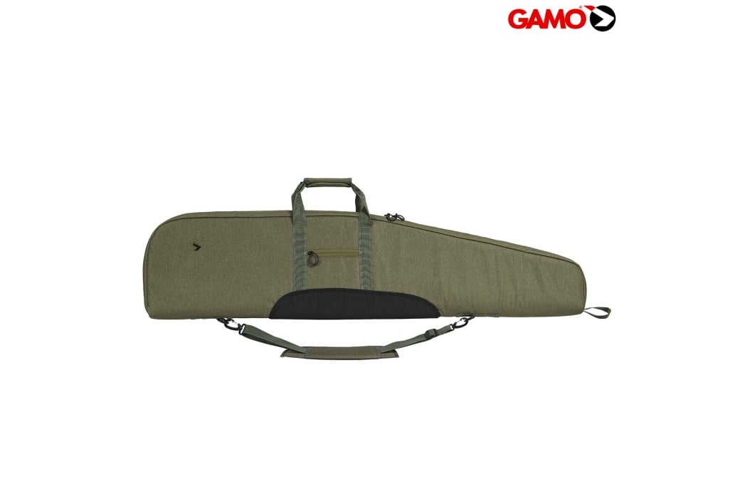 Bag for Scoped Rifle Gamo 120x27 foam Black and Green