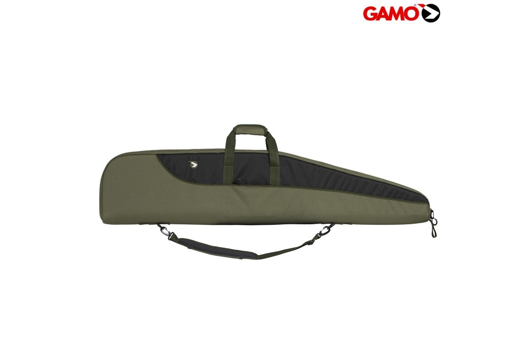 Bag for Scoped Rifle Gamo 125x27 foam Black and Green