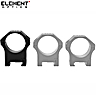 Element Optics XT Mounts 2pc 30mm High Weaver/Picatinny