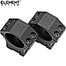 Element Optics XT Montagens 2pc 30mm Alta Weaver/Picatinny