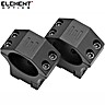 Element Optics XT Montages 2pc 1" Moyen 9-11mm Dovetail