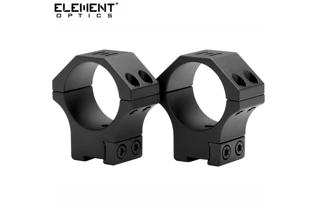 Element Optics XT Montages 2pc 30mm Moyen 9-11mm Dovetail