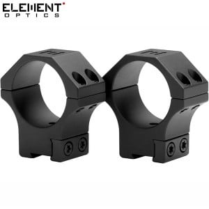 Element Optics XT Monturas 2pc 30mm Media 9-11mm Dovetail