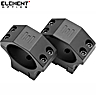 Element Optics XT Montagens 2pc 30mm Média 9-11mm Dovetail