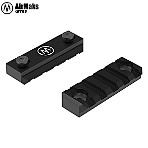 Airmaks Katran Adaptador de Carril Keymod para Picatinny (5 ranuras