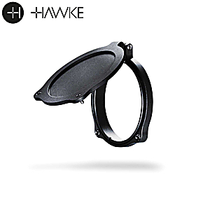 Hawke Flip Cover Capuchons Métalliques pour Lentilles Taille 3 Extra Large