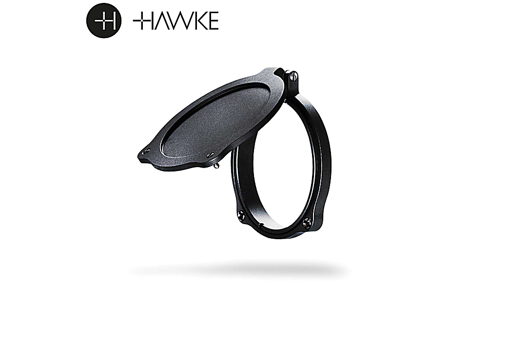 Hawke Flip Cover Capuchons Métalliques pour Lentilles Taille 3 Extra Large