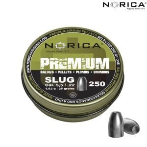 Air Gun Pellets Norica Premium Slug 5.50mm (.22) 250PCS
