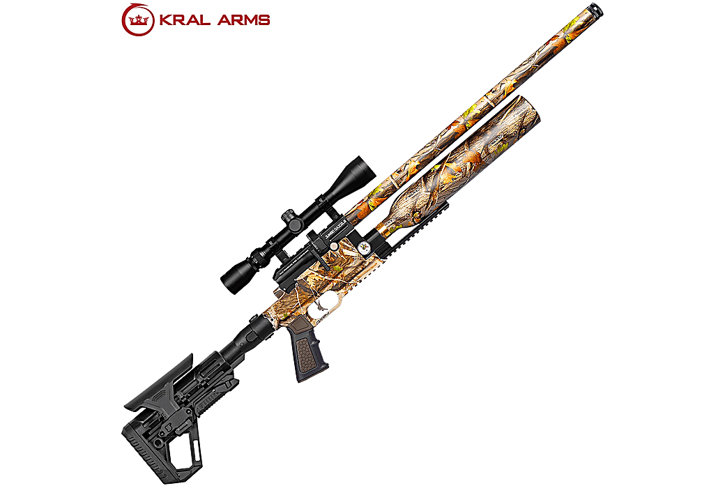 PCP Air Rifle Kral Arms Puncher Jumbo Dazzle Camo