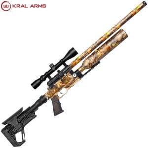 PCP Air Rifle Kral Arms Puncher Jumbo Dazzle Camo